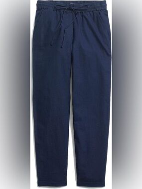 Women's J.Crew Mercantile Slash Pocket Pull-On Jogger Pant- Navy